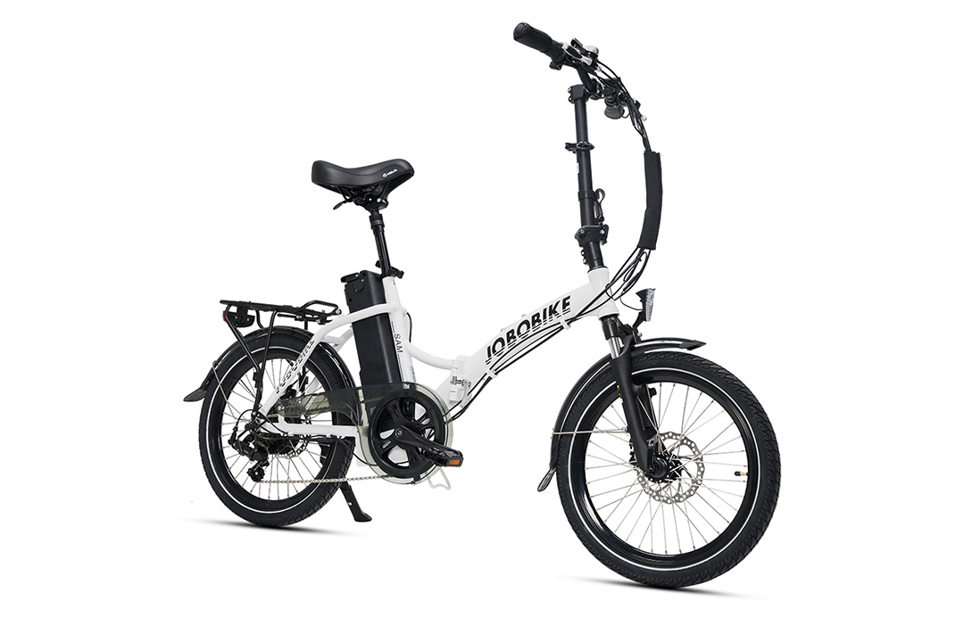 Folding, Step-thru Electric Bike For Seniors | JOBOBIKE Sam