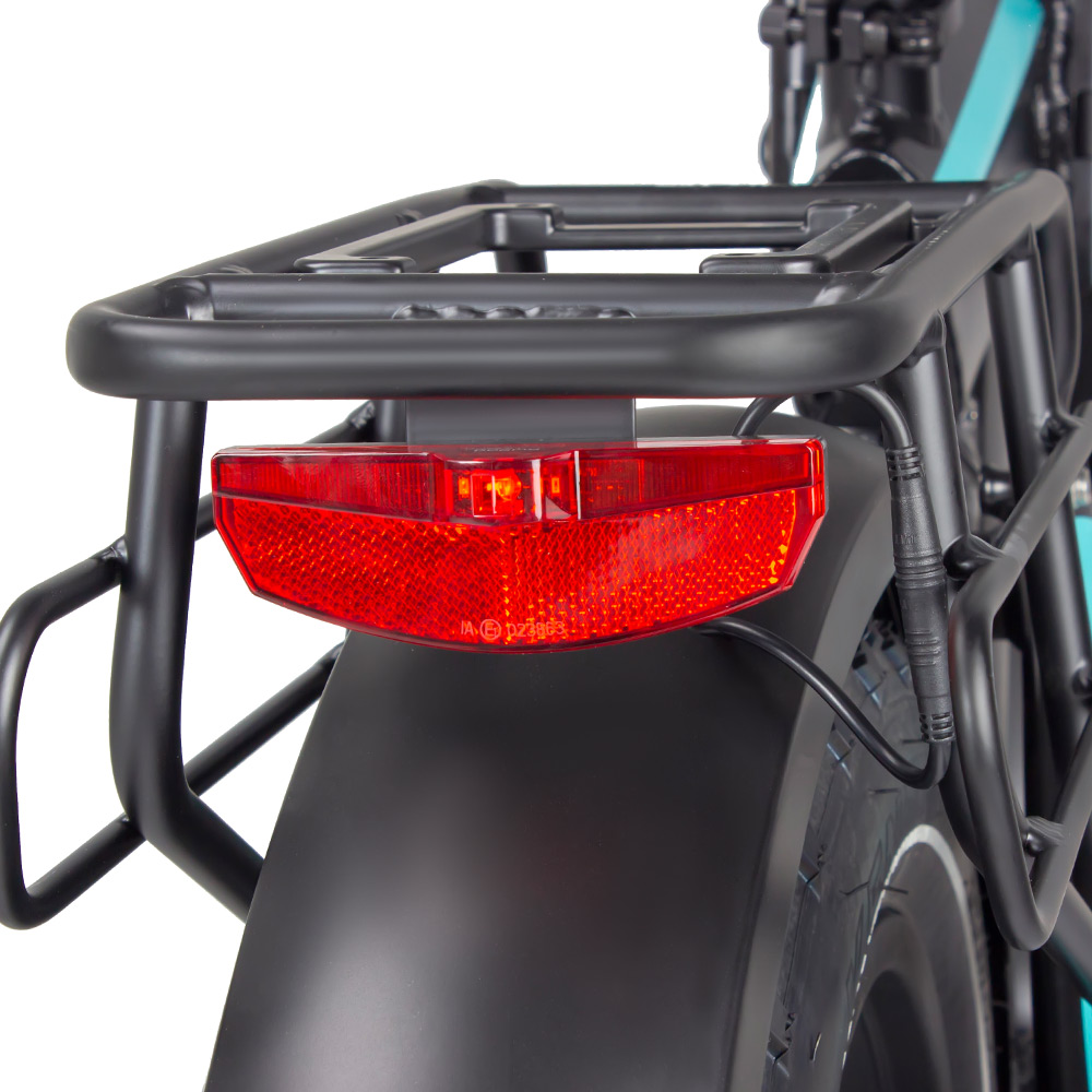 JOBOBIKE EDDY Folding Electric Fatbike with full suspension for all terrains