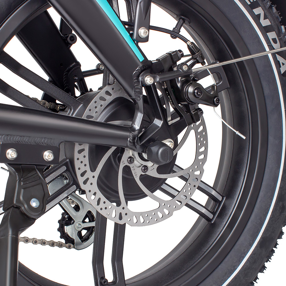 JOBOBIKE EDDY Folding Electric Fatbike with full suspension for all terrains