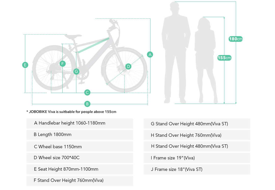 JOBOBIKE Viva