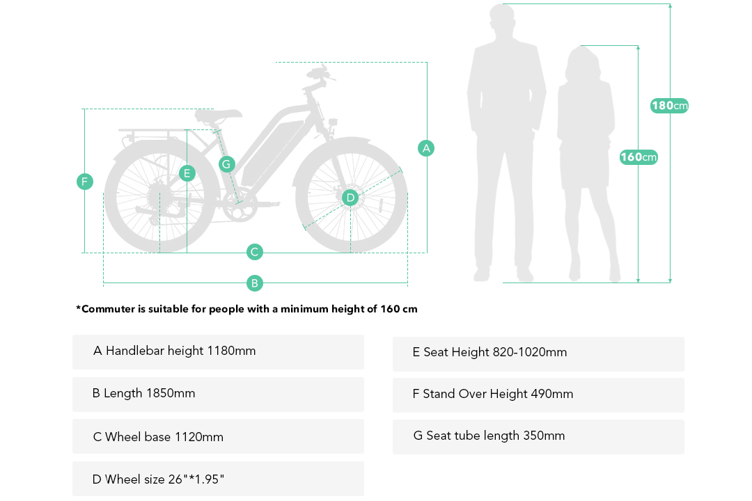 Ebikes Commuter, Electric Bike For City Use