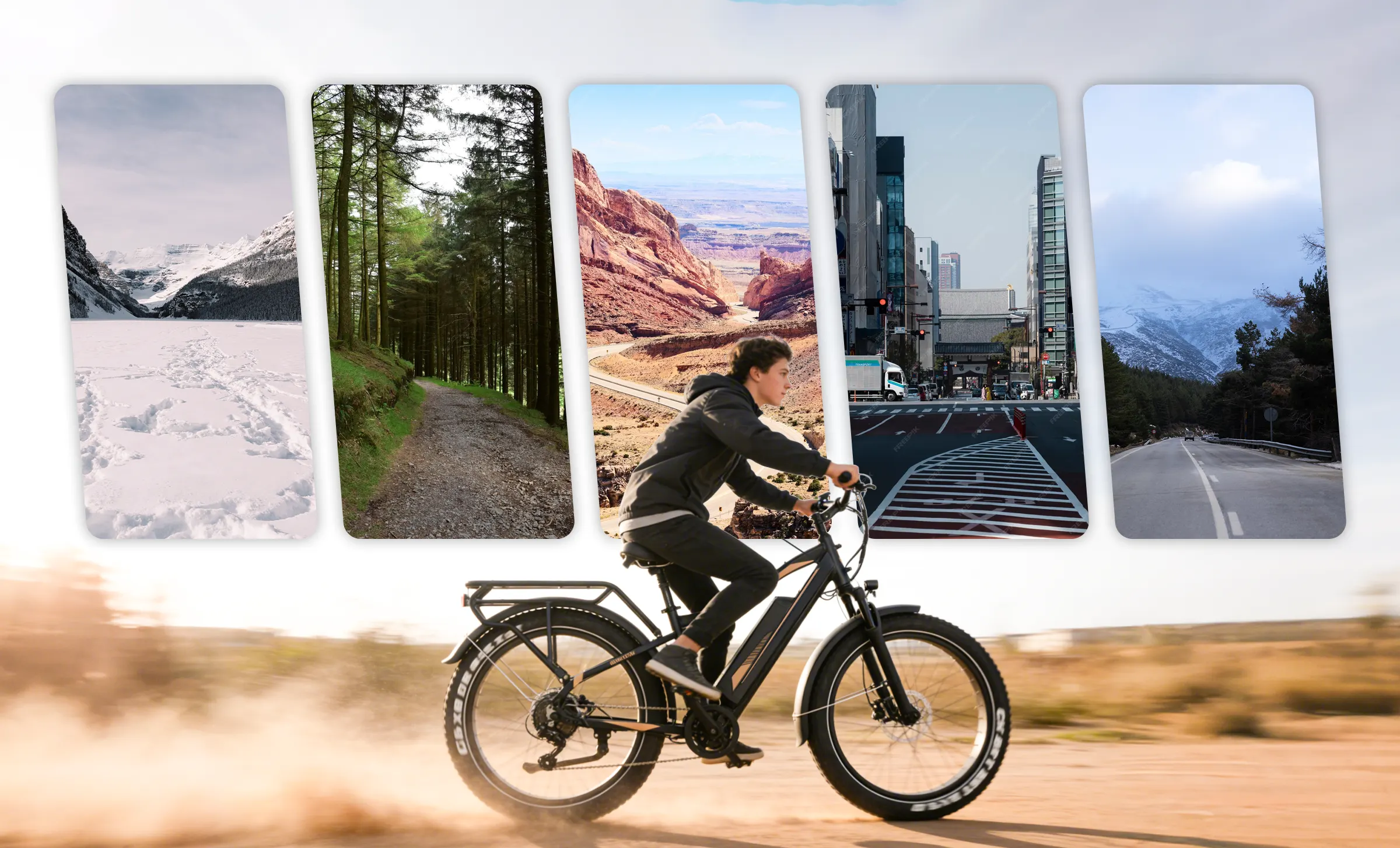 26" x 4.0" Fat Tires