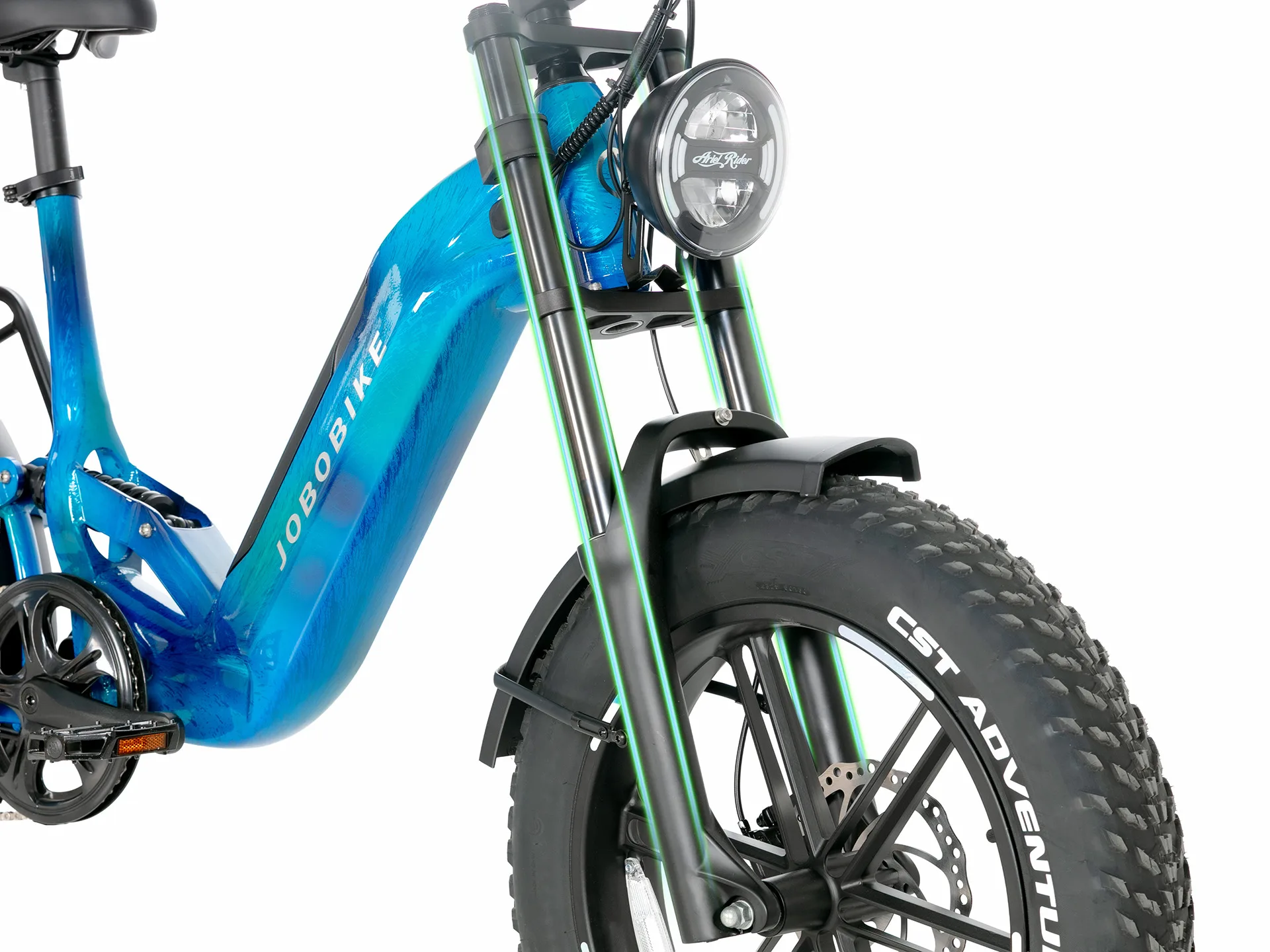Special Fork for Off-Road Riding